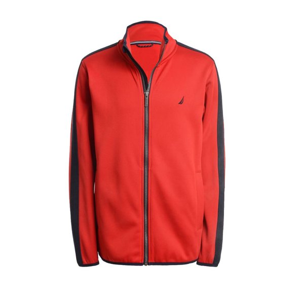 NEW Nautica Boys Noah Full Zip Tricot Jacket - Picture 1 of 5